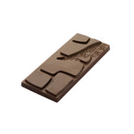 Chocolate World Tablet 50g Glifi Pietra Polycarbonate Chocolate Mold – ~3.54 x 2.17 x 0.39 in, 4 Cavities