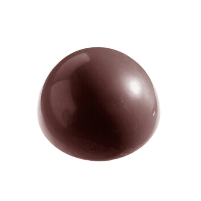 Chocolate World 140mm Half Sphere (Display) Polycarbonate Chocolate Mold – 5.51 in diameter x 2.76 in, 1 Cavity