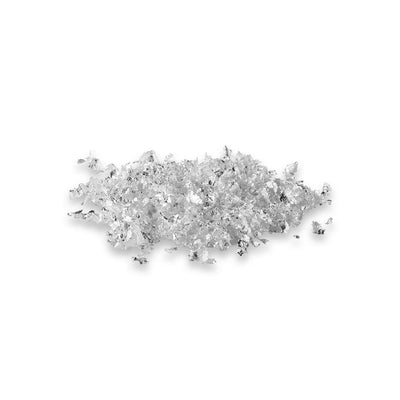 Gold Chef Pure Edible Silver Flakes 40 mg
