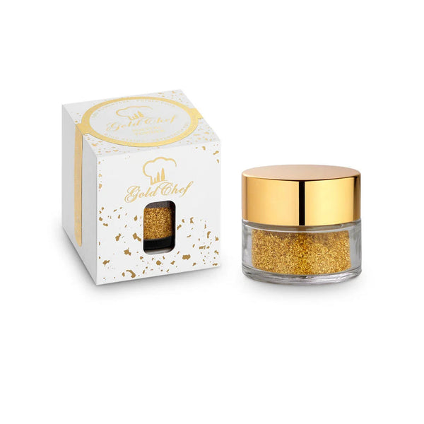 Gold Chef 23 KT Edible Gold Leaf 80 mm, 5 Sheets