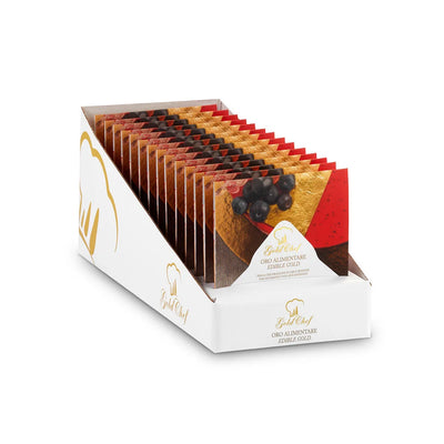 Gold Chef 23 KT Edible Gold Leaf 80 mm, 5 Sheets