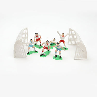 Greens Choice Football Cake Topper, 8 Pieces
