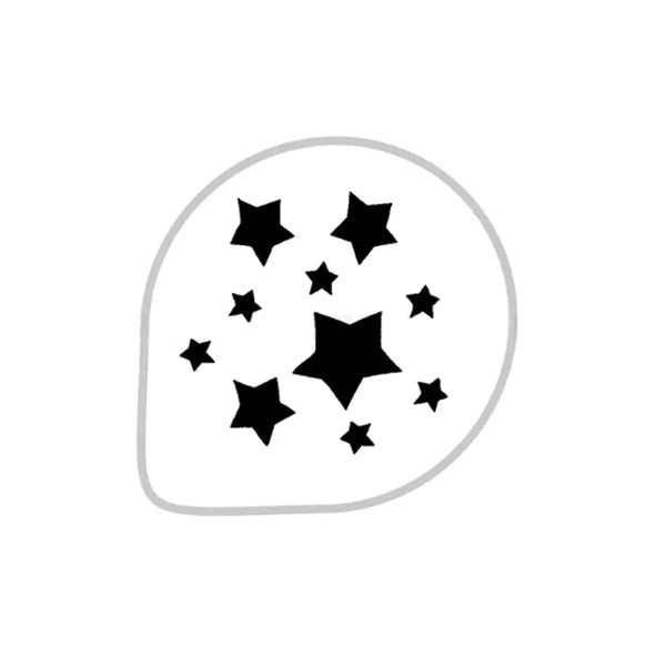 Martellato Decorative Stencil Stars D260 mm