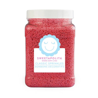 Sweetapolita Natural Red Crunchy Sprinkles 90g