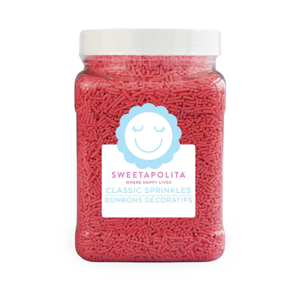 Sweetapolita Natural Red Crunchy Sprinkles 90g