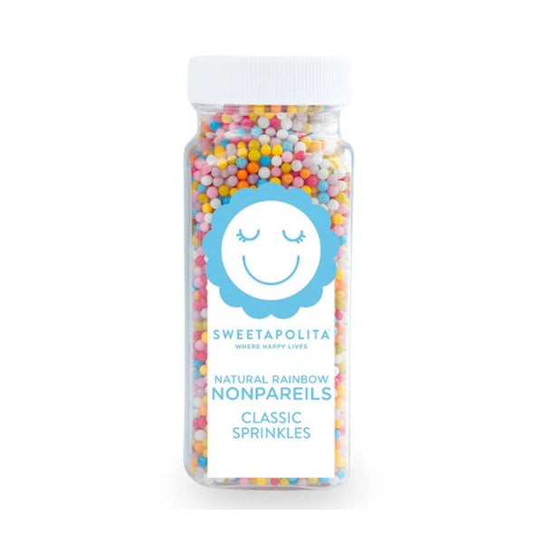 Sweetapolita Natural Rainbow Nonpareils 110g