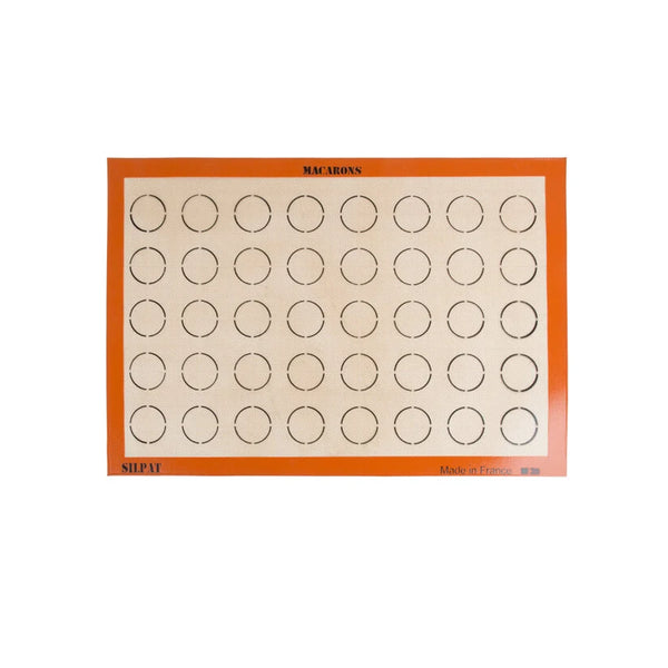 Demarle Silpat Non-Stick Silicone Macaron Baking Mat 620 x 420 mm - 40 Macarons