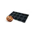 Demarle Flexipan Origine Smiley Face Silicone Baking Mold 600 x 400 mm - 15 Cavities, 78 x 20 mm (3.07 x 0.79 in) Each