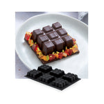 Demarle Flexipan Origine Mini Chocolate Bar Silicone Mold 600 x 400 mm - 24 Cavities, 70 x 70 x 30 mm Each