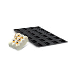 Demarle Flexipan Origine Petit Cosy Silicone Baking Mold 600 x 400 mm - 24 Cavities, 71 x 57 x 23 mm Each