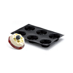 Demarle Flexipan Origine Daisy-Shaped Silicone Baking Mold 600 x 400 mm - 24 Cavities, 70 x 27 mm Each