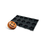 Demarle Flexipan Origine Smiley Face Silicone Baking Mold 300 x 200 mm - 6 Cavities, 78 x 20 mm (3.07 x 0.79 in) Each
