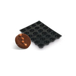 Demarle Flexipan Origine Large Cylinder Silicone Baking Mold 600 x 400 mm - 24 Cavities, 82 x 30 mm (3.23 x 1.18 in) Each