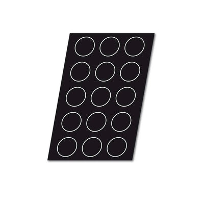 Demarle Flexipan Origine Quiche Silicone Baking Mold 600 x 400 mm - 15 Cavities, 96 x 25 mm Each