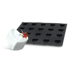 Demarle Flexipan Origine Heart Silicone Baking Mold 600 x 400 mm - 20 Cavities, 62 x 66 mm Each