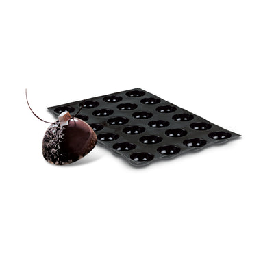 Demarle Flexipan Origine Mini Half Sphere Silicone Baking Mold 400 x 300 mm - 63 Cavities, 23 x 11 mm Each