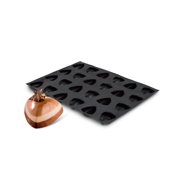 Demarle Flexipan Origine Mini Sapphire Silicone Baking Mold 600 x 400 mm - 54 Cavities, 40 x 40 mm Each