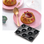Demarle Flexipan Origine Twisted Wreath Silicone Baking Mold 400 x 300 mm - 8 Cavities, 80 x 26 mm (3.15 x 1.02 in) Each