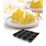 Demarle Flexipan Origine Mini Log Silicone Baking Mold 400 x 300 mm - 12 Cavities, 65 x 50.5 x 36 mm (2.56 x 1.97 x 1.42 in) Each