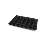 Demarle Silform Flexipan Air Square Perforated Baking Mold 600 x 400 mm - 35 Cavities, 56 x 56 x 24 mm Each