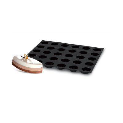 Demarle Flexipan Origine Oval Silicone Baking Mold 400 x 300 mm - 12 Cavities