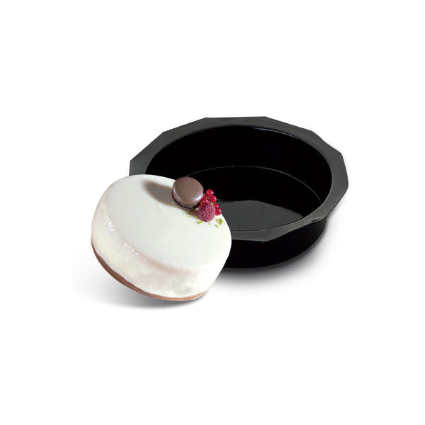 Demarle Flexipan Origine Round Sponge Cake Silicone Baking Mold 215/205 x 50 mm - Single Cavity