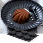 Demarle Flexipan Origine Scallop Shell Silicone Baking Mold 600 x 400 mm - 24 Cavities, 80 x 75 x 20 mm Each