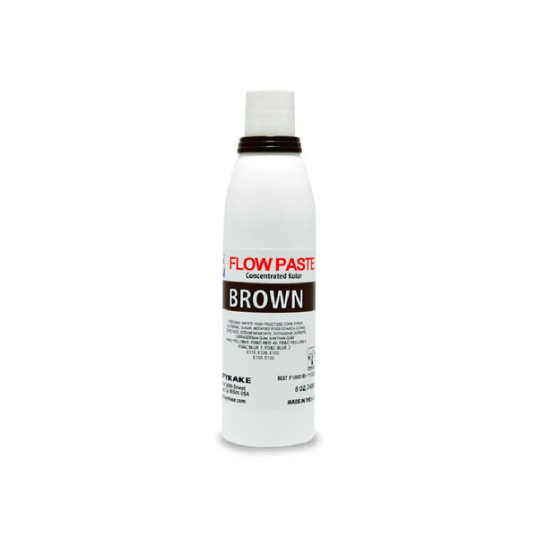 Kopykake Flow Paste Concentrated Food Coloring – Brown, 8 oz