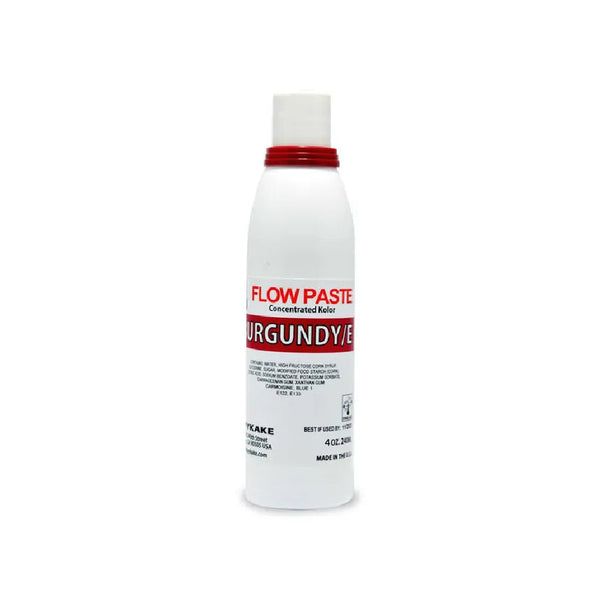 Kopykake Flow Paste Concentrated Food Coloring – Burgundy, 8 oz