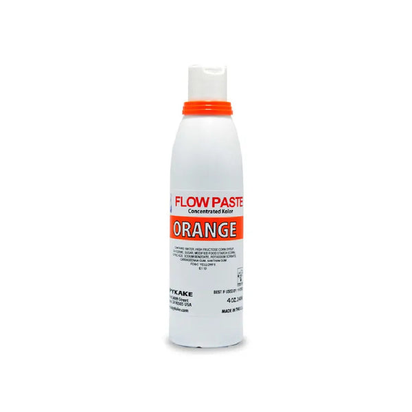 Kopykake Flow Paste Concentrated Food Coloring – Orange, 4 oz