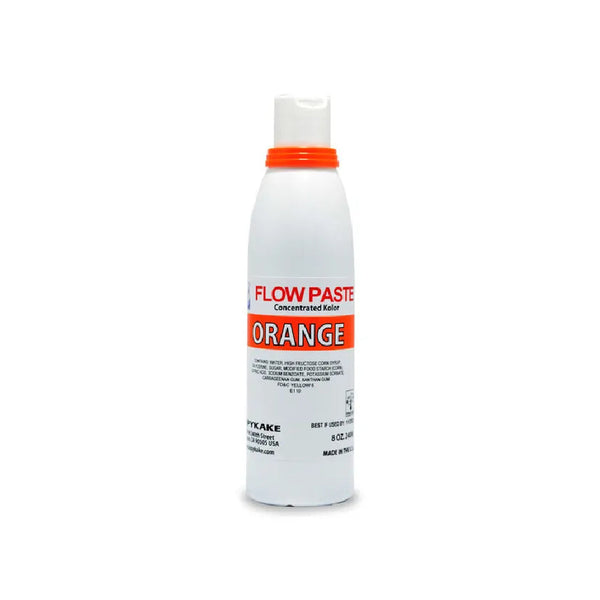 Kopykake Flow Paste Concentrated Food Coloring – Orange, 8 oz