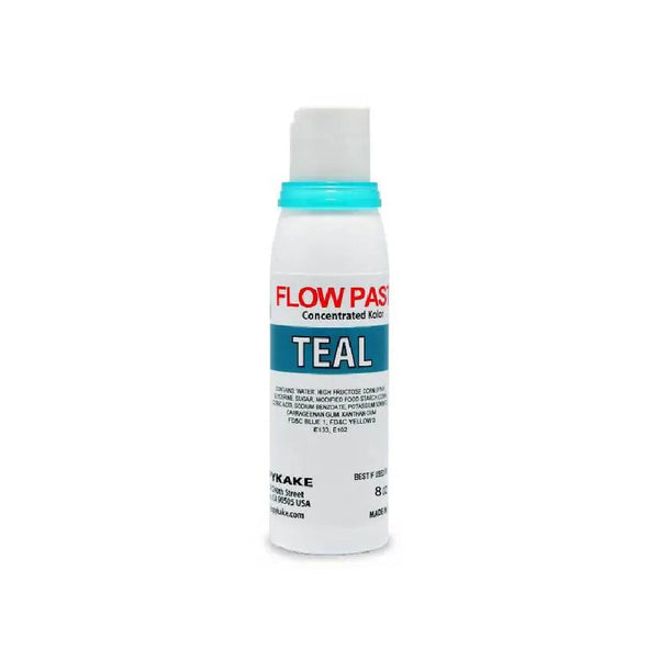Kopykake Flow Paste Concentrated Food Coloring – Teal, 8 oz
