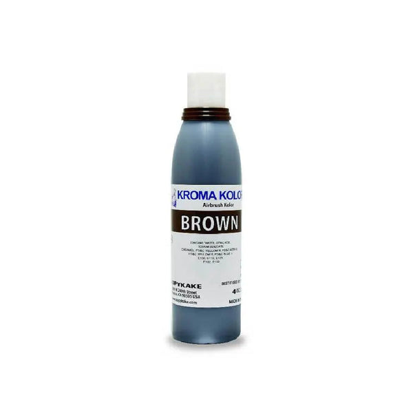 Kopykake Kroma Kolors Edible Airbrush Color – Brown, 4 oz