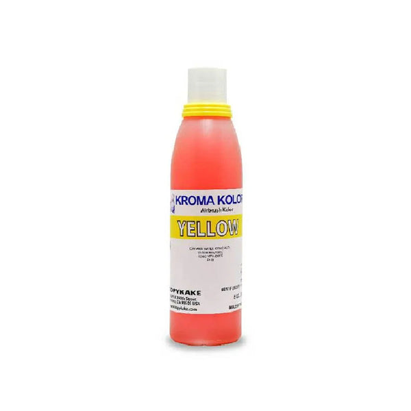 Kopykake Kroma Kolors Edible Airbrush Color – Yellow, 8 oz