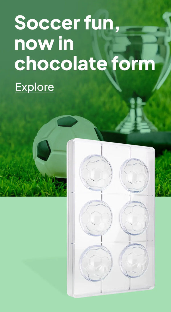 soccer chocolate mold